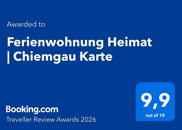 Heimat | Chiemgau Karte شقة غراسو
